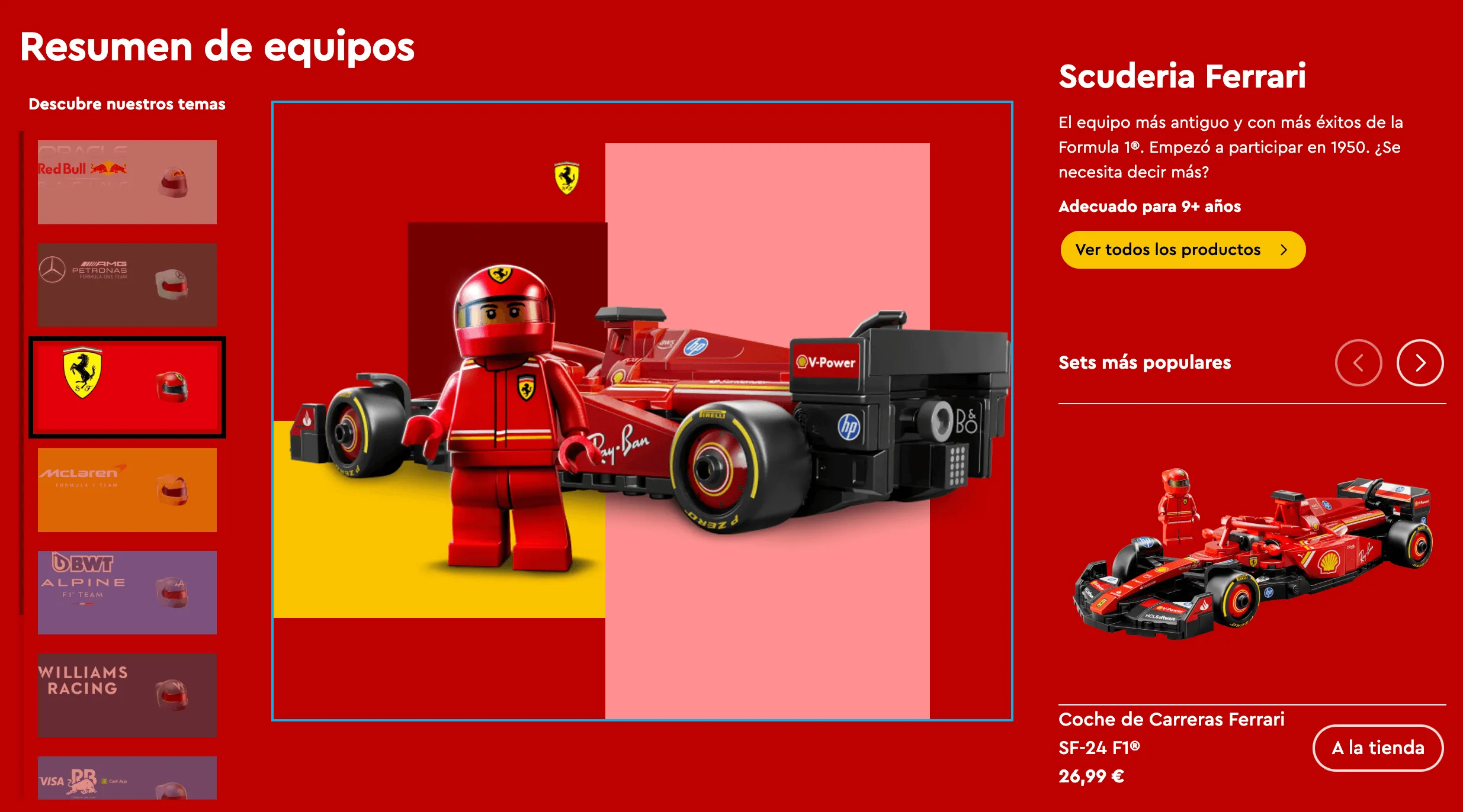 LEGO + F1