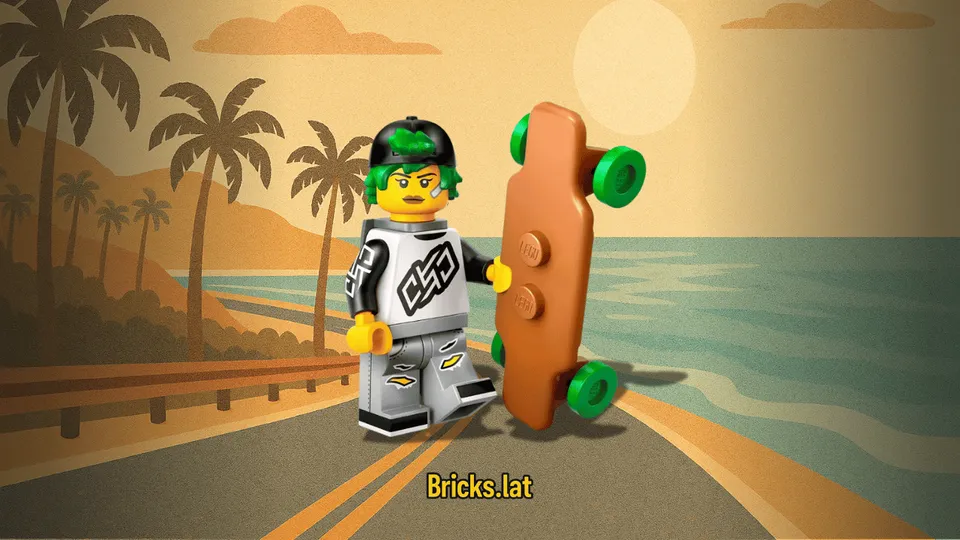 Longboardista LEGO minifiguras series 27