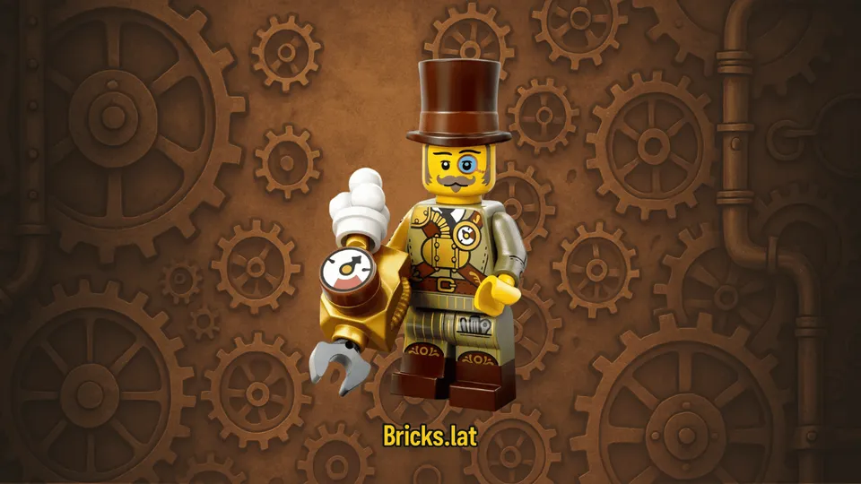 Inventor Steampunk LEGO Minifiguras series 27