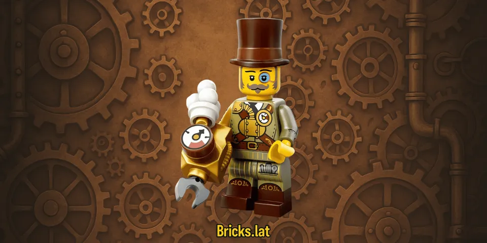 Inventor Steampunk LEGO Minifiguras series 27